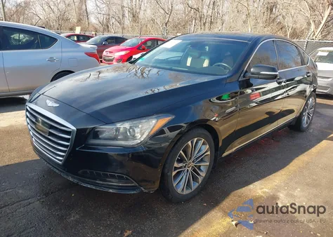 2015 Hyundai Genesis 3.8 из США, поврежденный, VIN KMHGN4JE3FU076830
